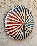 Handcrafted Bamileke Wooden Shield – Wall Decor