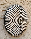 Handcrafted Bamileke Wooden Shield – Wall Decor