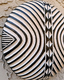 Handcrafted Bamileke Wooden Shield – Wall Decor