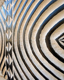 Handcrafted Bamileke Wooden Shield – Wall Decor