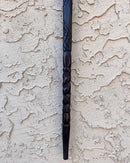 Elephant head Handle Hand-Sculpted Ebony Wood African Walking Stick