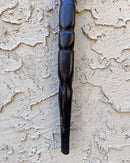 Crocodile head Handle Hand-Sculpted Ebony Wood African Walking Stick