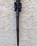 Bamenda Ebony Wood Carved Walking Stick / Cane