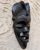 Tikar Ebony Wood Mask – Handcrafted African Art