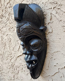 Tikar Ebony Wood Mask – Handcrafted African Art
