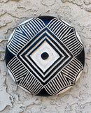 Handcrafted African Round Songye Wooden Shield
