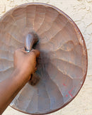 Handcrafted Bamileke Wooden Shield – Wall Decor