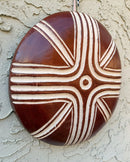 Handcrafted Bamileke Wooden Shield – Wall Decor
