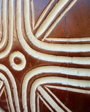 Handcrafted Bamileke Wooden Shield – Wall Decor