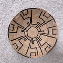 15" Hand Woven Baskets bowl for wall decor
