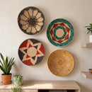 13" Handwoven Baskets bowl for wall decor