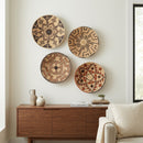 15" Hand Woven Baskets bowl for wall decor