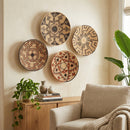 15" Handwoven Baskets bowl for wall decor