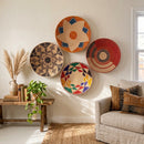 14" Handwoven Baskets bowl for wall decor