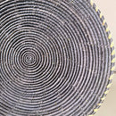 12" Handwoven Flat Baskets for wall decor