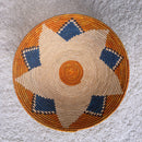 14" Handwoven Flower Baskets bowl for wall decor