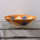 14" Handwoven Flower Baskets bowl for wall decor