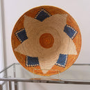 14" Handwoven Flower Baskets bowl for wall decor