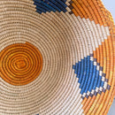 14" Handwoven Flower Baskets bowl for wall decor