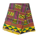 African Print Fabric by The Yard - Yellow - Afrilege