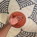 21" Handwoven Large Baskets Bowl for wall decor