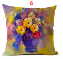 Floral Spring Decorative Throw Pillow Covers - Afrilege