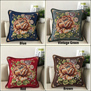 European Palace Peony Floral Jacquard Pillow Case - Afrilege