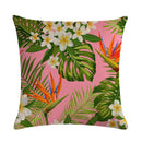Floral Spring Summer Decorative Throw Pillow Covers - Afrilege
