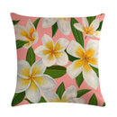 Tropical theme Floral Spring Summer Decorative Throw Pillow Covers - Afrilege