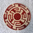 14" Handwoven Flat Mat for wall decor & Charger