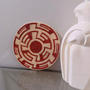 14" Handwoven Flat Mat for wall decor & Charger