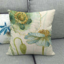 Watercolor Floral Throw Pillow Covers - Afrilege