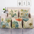 Watercolor Floral Throw Pillow Covers - Afrilege