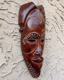 Handcrafted Tikar Wooden African Mask