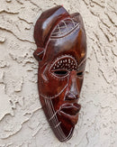 Handcrafted Tikar Wooden African Mask