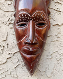 Handcrafted Tikar Wooden African Mask