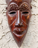 Handcrafted Tikar Wooden African Mask