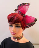 Toghu African Print Mesh Fascinator Headband