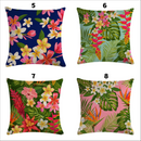 Tropical theme Floral Spring Summer Decorative Throw Pillow Covers - Afrilege