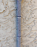 Bamileke Hand Beaded African Carved Walking Stick / Cane - Afrilege
