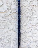 Lion head Ebony Wood Carved Walking Stick / Cane - Afrilege