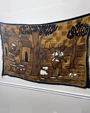 African Handmade Mudcloth Painting Tapestry - Afrilege