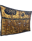 African Handmade painting Mudcloth Tapestry - Afrilege
