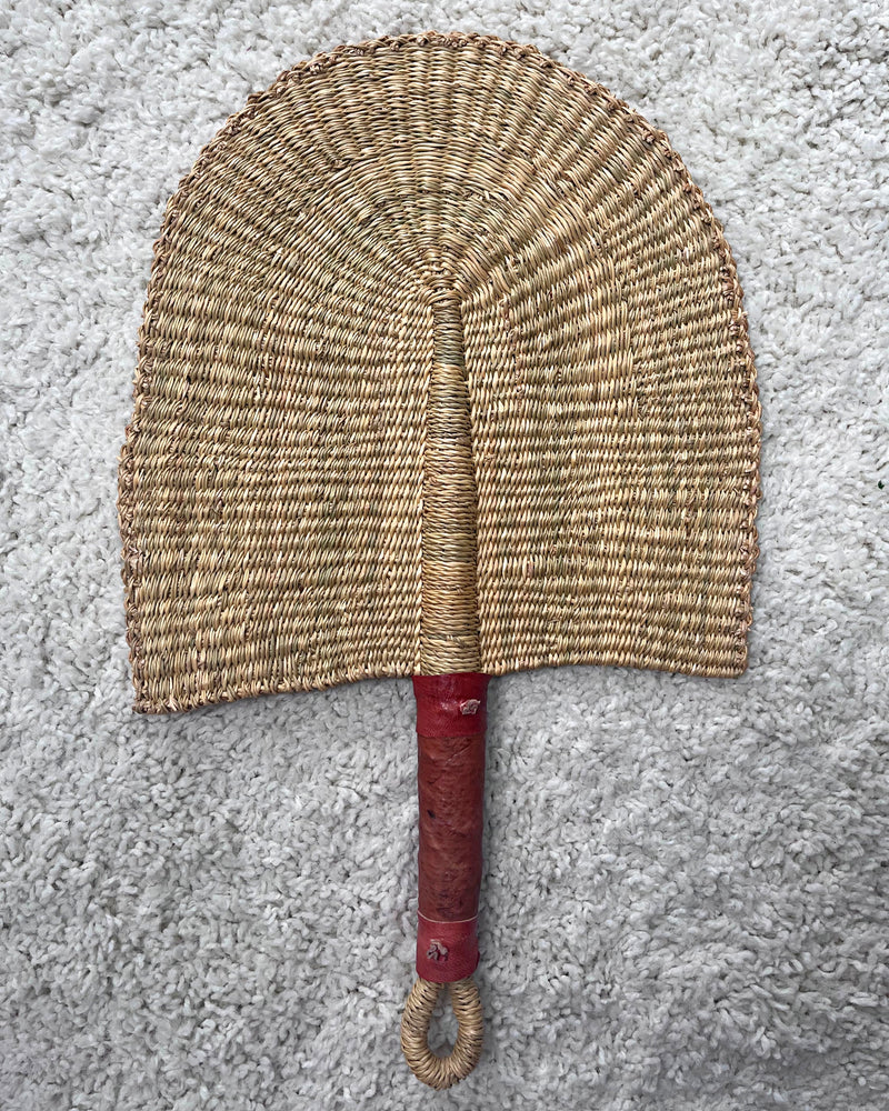 Burkina Faso Woven Hand Fan - Afrilege