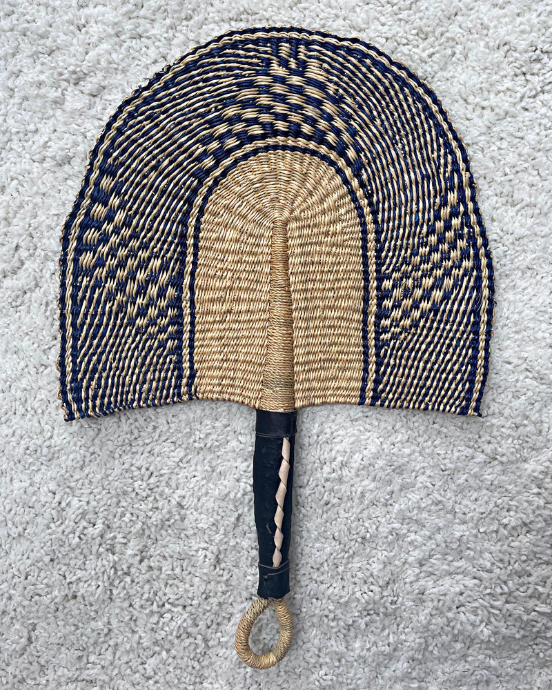 Burkina Faso Woven Hand Fan - Afrilege