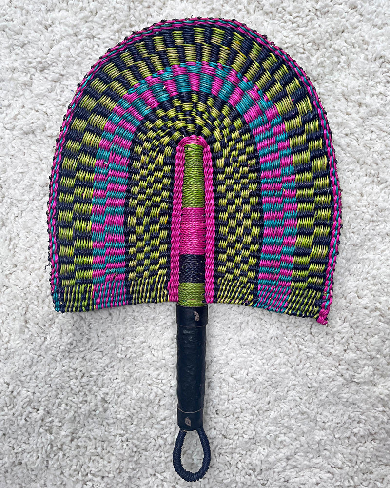 Burkina Faso Woven Hand Fan - Afrilege