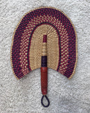 Burkina Faso Woven Hand Fan - Afrilege