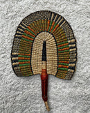 Burkina Faso Woven Hand Fan