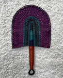 Burkina Faso Woven Hand Fan