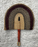 Burkina Faso Woven Hand Fan